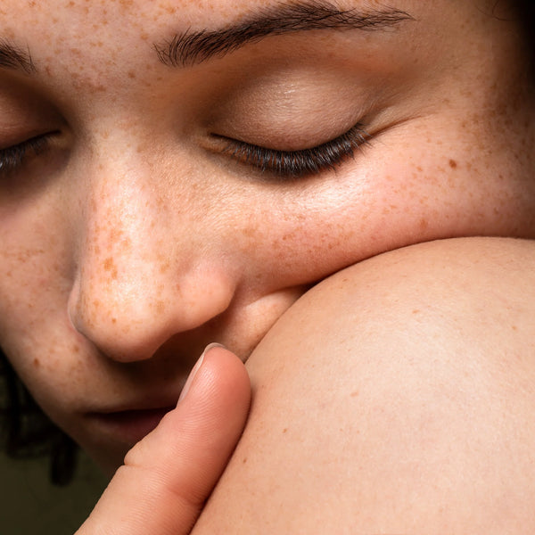 portrait femme douceur peua sensible huile ozonée